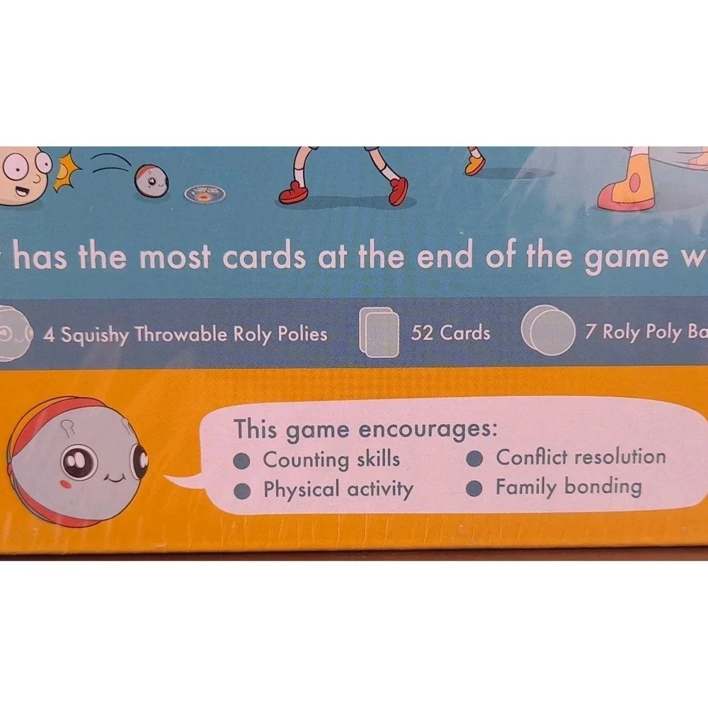 Roly Poly Goalie 2-6 Players - Ages 4+-10 Minutes to Play-Card By Kitten Games